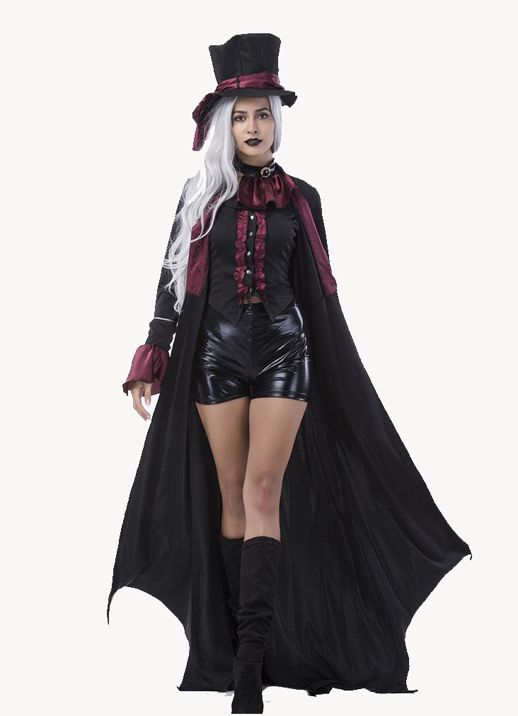Vampir Kostüm Halloween Karneval Party Cosplay für Damen
